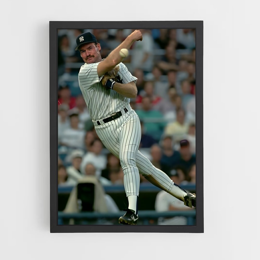 Poster Wade de boggs – affiche Baseball (vue 2)